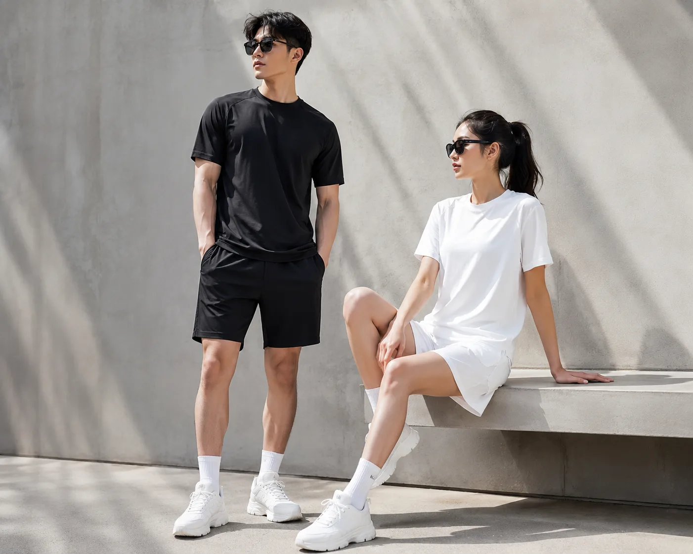 Set Bộ Thun Lạnh Unisex Minimalist