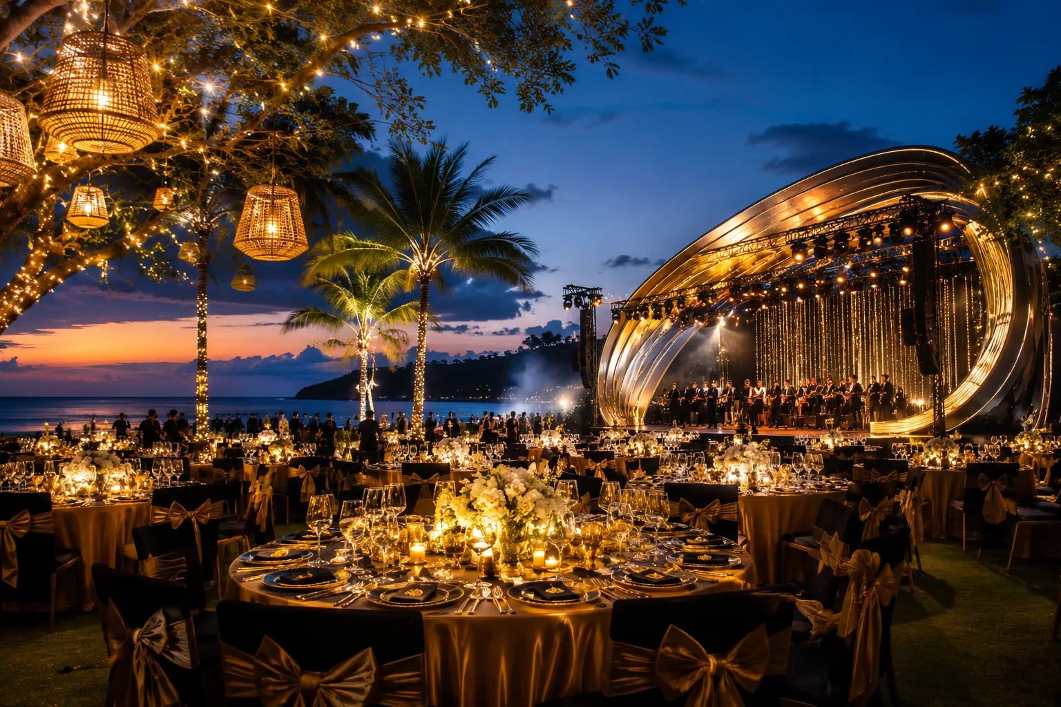 Gilded Festive Gala Events
